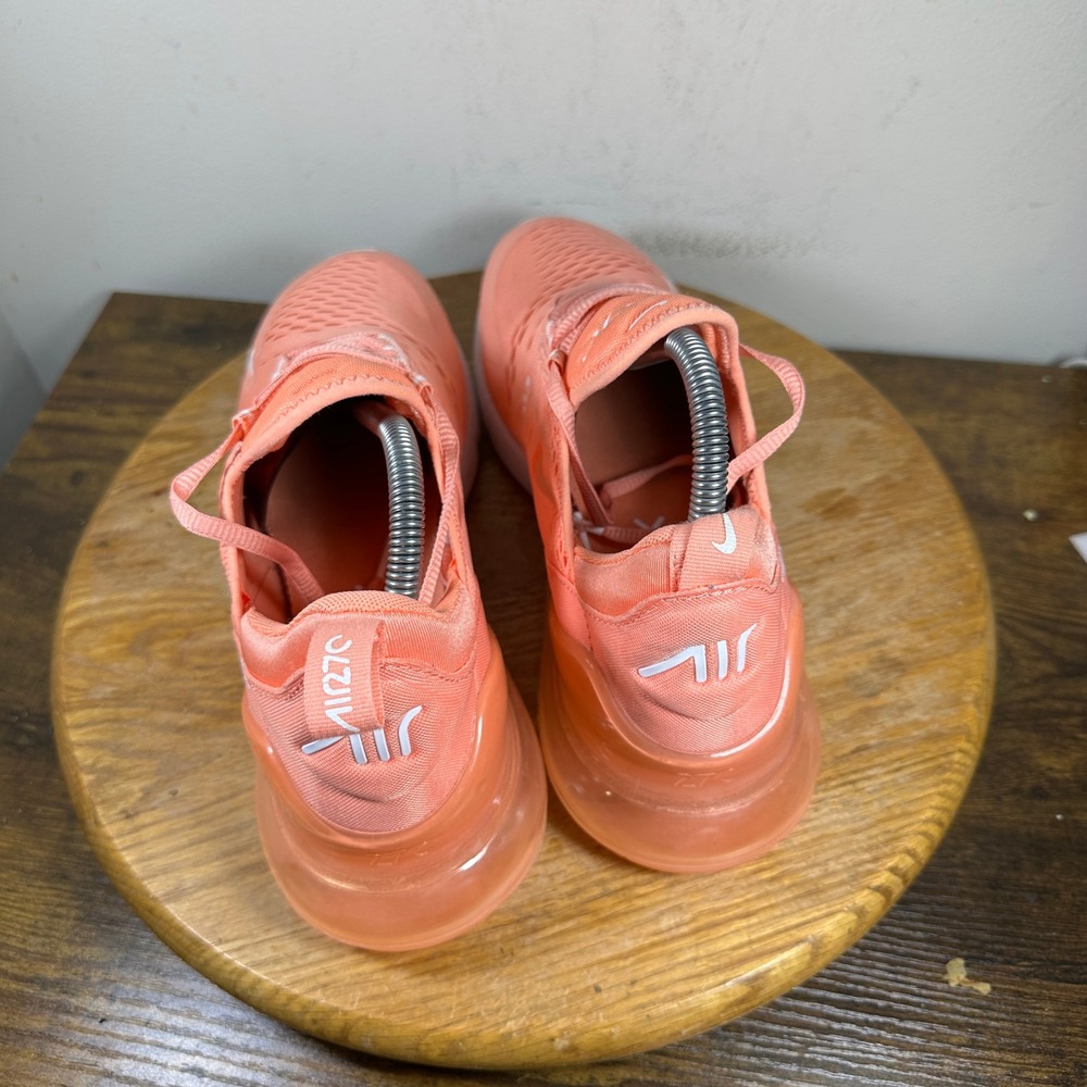 Nike Air Max 270 Womens Peach Coral Sneakers DJ2746-600 Mens 9 Womens 10.5 - Picture 3 of 8